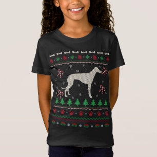Camiseta Graciosos Navidades de perros de Greyhound italian