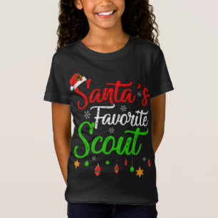 Camiseta Graciosos Navidades de Scout favoritos de Santa Cl