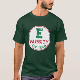 Camiseta Graciosos Navidades Del Equipo Elf En Camisas