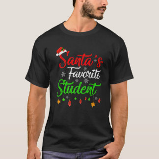 Camiseta Graciosos Navidades estudiantiles favoritos de San
