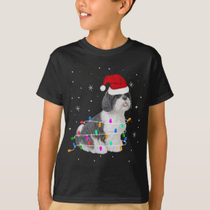 Camiseta Graciosos Navidades shih tuzu regalos ligeros navi
