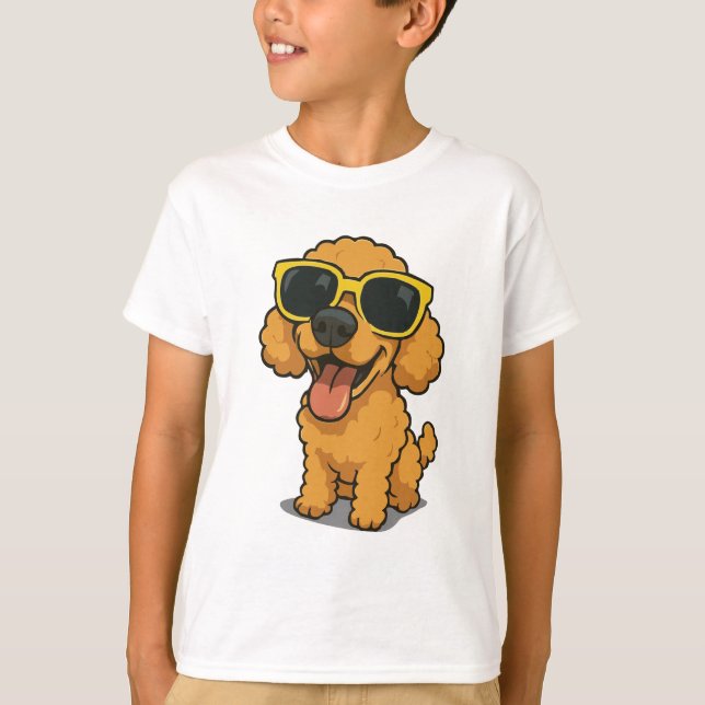 Camiseta Graciosos niños de perros de Guay (Anverso)