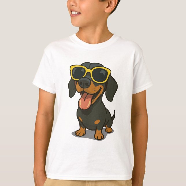 Camiseta Graciosos niños de perros de Guay (Anverso)