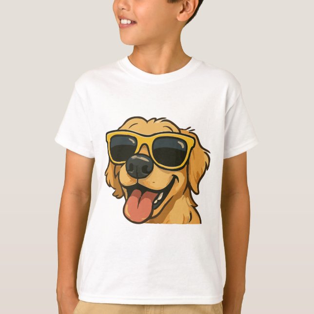 Camiseta Graciosos niños de perros de Guay (Anverso)