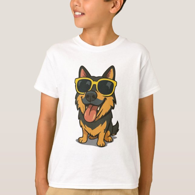 Camiseta Graciosos niños de perros de Guay (Anverso)