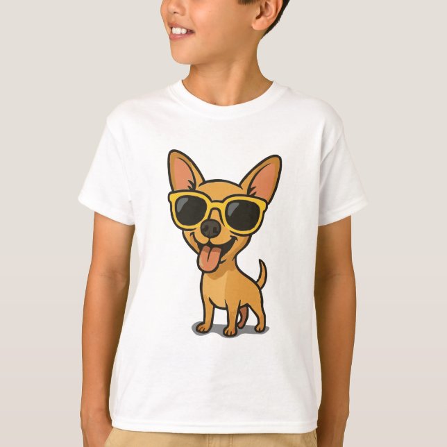 Camiseta Graciosos niños de perros de Guay (Anverso)