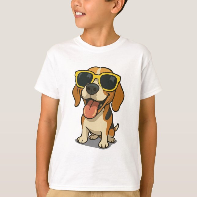 Camiseta Graciosos niños de perros de Guay (Anverso)