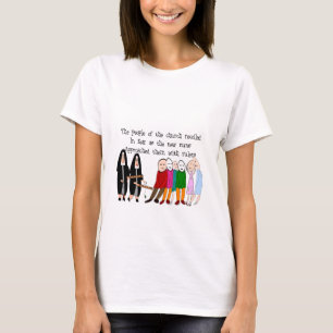 Camiseta Graciosos Nuns Tarjetas y Regalos