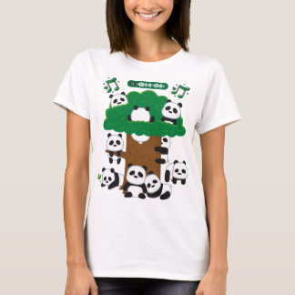 Camiseta Graciosos pandas