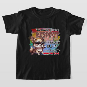 Camiseta Graciosos perros despiertos chicos de arte de pala