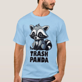 Camiseta Graciosos Raccoon Animales Trash Panda Chistes Reg
