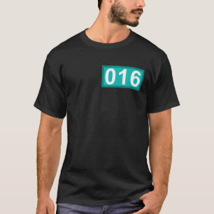 Camiseta Graciosos Regalos De 16 Años Número 016 Parche 1