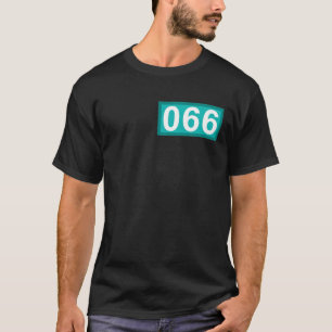 Camiseta Graciosos Regalos De 66 Años Número 066 Parche 66º