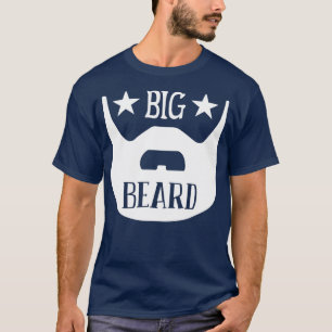 Camiseta Graciosos regalos de barba Big Beard Classic TShir