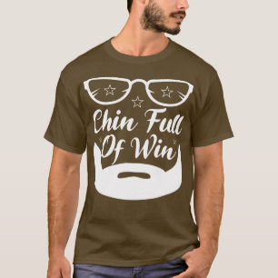 Camiseta Graciosos Regalos De Barba Chin Lleno De Ganar 2