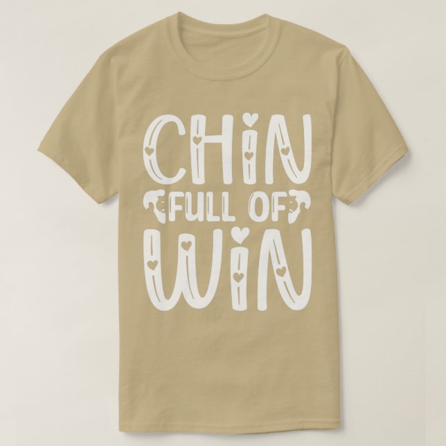Camiseta Graciosos Regalos De Barba Chin Lleno De Win Class (Diseño del anverso)