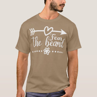 Camiseta Graciosos Regalos De Barba Miedo A La Barba