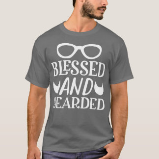 Camiseta Graciosos Regalos De Barba Para Los Hombres Bendec