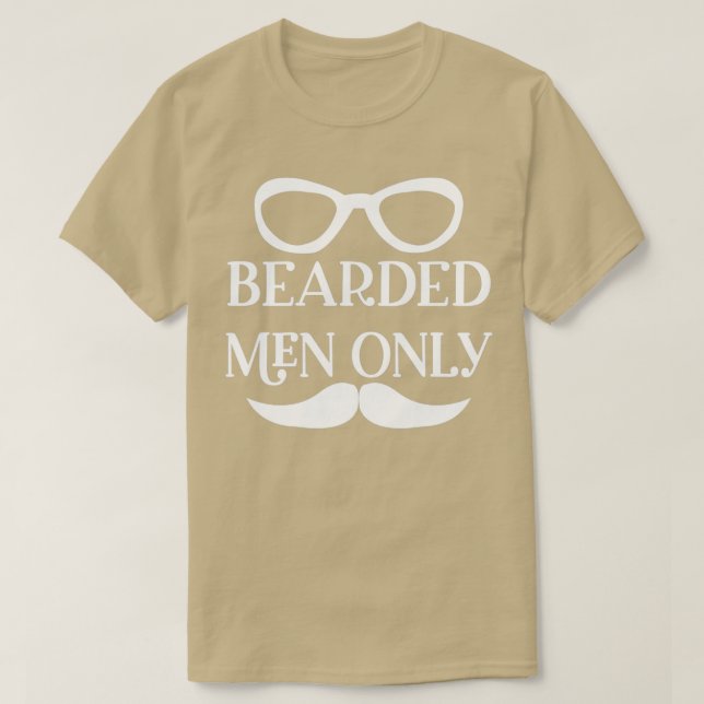 Camiseta Graciosos Regalos De Barba Para Los Hombres Con Ba (Diseño del anverso)