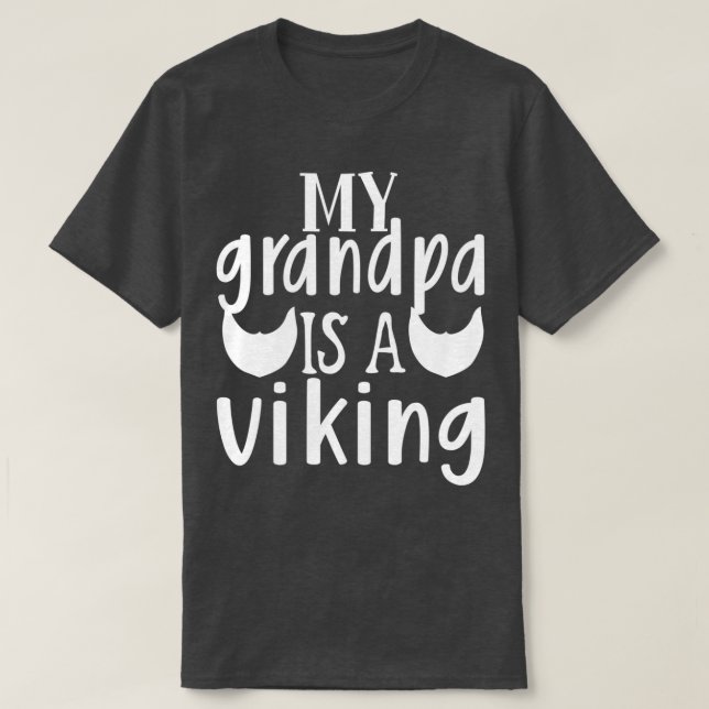 Camiseta Graciosos Regalos De Barba Para Los Hombres Mi Abu (Diseño del anverso)