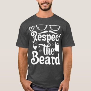 Camiseta Graciosos Regalos De Barba Respetan La Barba 2