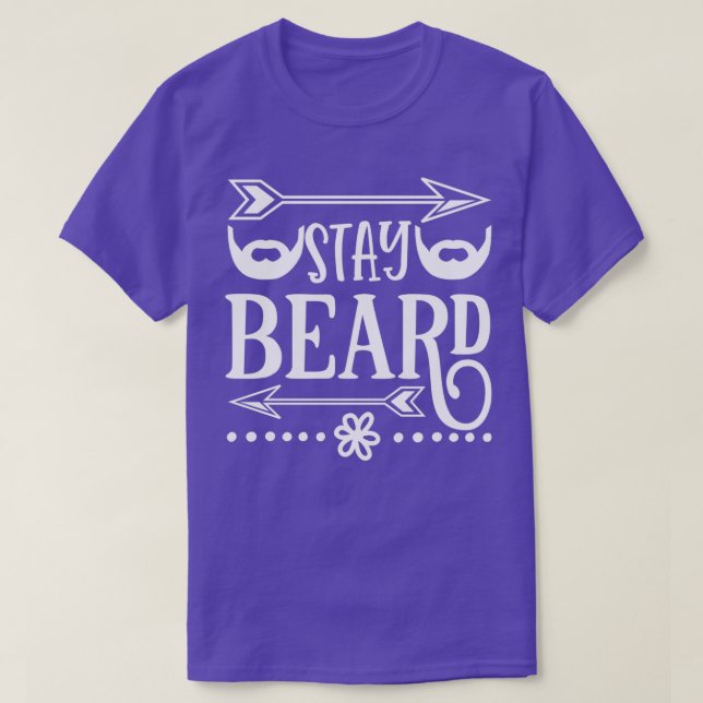 Camiseta Graciosos regalos de barba Stay Beard (Diseño del anverso)