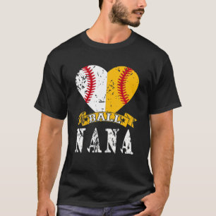 Camiseta Graciosos regalos de béisbol Nana T Ball Nana