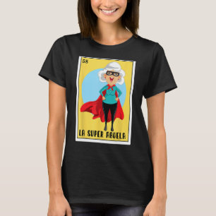Camiseta Graciosos regalos de Bingo Español-Mexicano Abuela