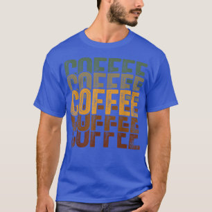 Camiseta Graciosos regalos de café Café Tee Retro Café Love