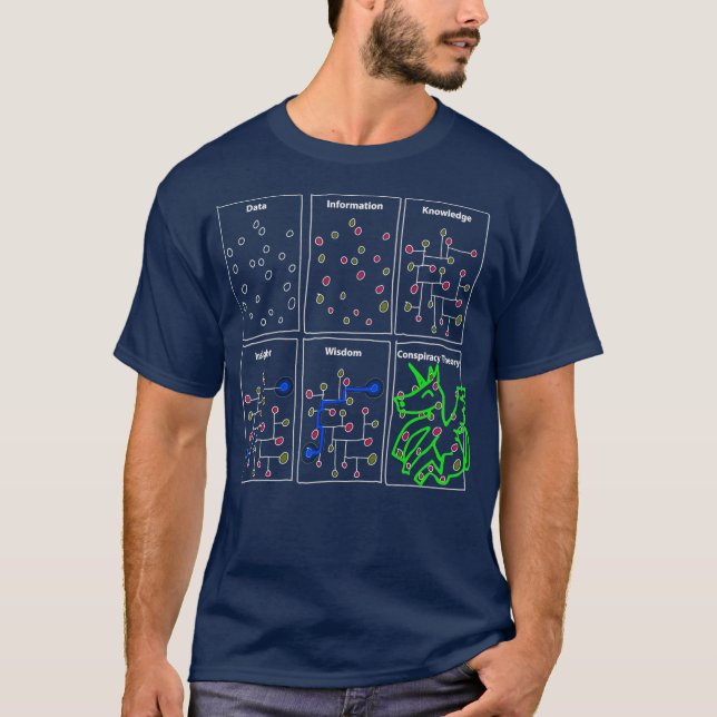 Camiseta Graciosos regalos de ciencia para datos sarcástico (Anverso)