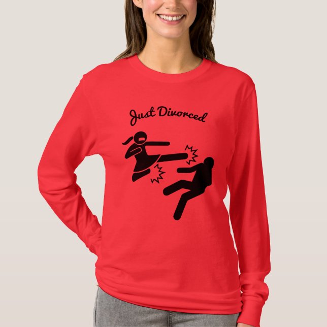 Camiseta Graciosos regalos de compasión por el divorcio (Anverso)