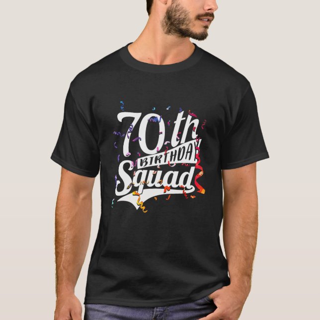 Camiseta Graciosos Regalos De Cumpleaños 70 Para Hombres Mu (Anverso)