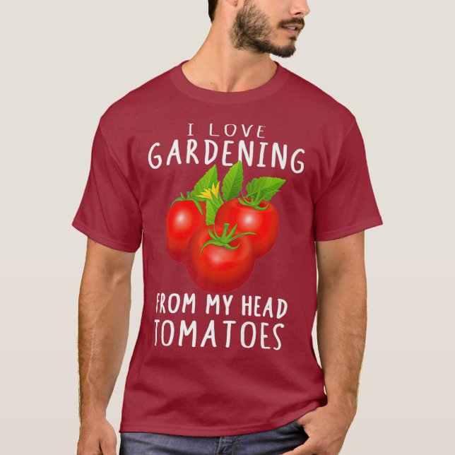 Camiseta Graciosos regalos de Novedad en la planta de jardi (Anverso)