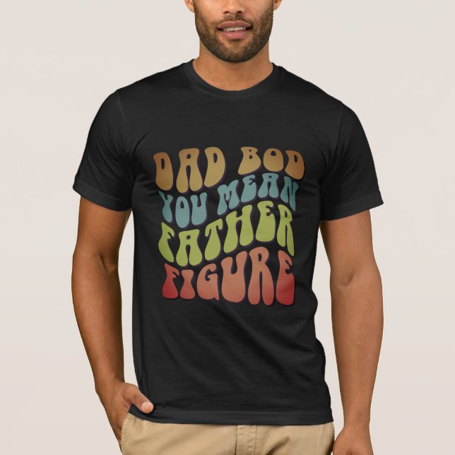 Camiseta Graciosos regalos de papá papá padre de sangre fig (Anverso)