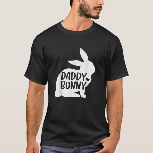 Camiseta Graciosos Regalos De Pascua De Papi Bunny Para Mi  (Anverso)