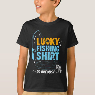 Camiseta Graciosos Regalos De Pesca Afortunados Para Los Ho