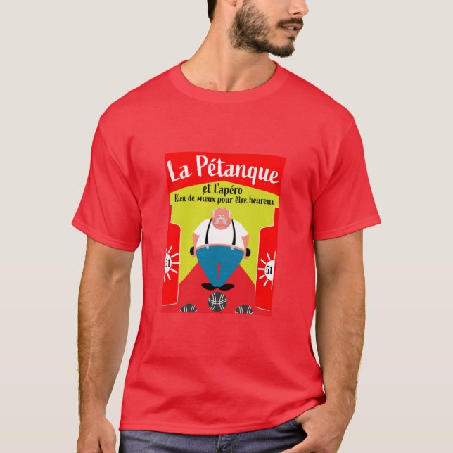 Camiseta Graciosos regalos de Pétanque (Anverso)