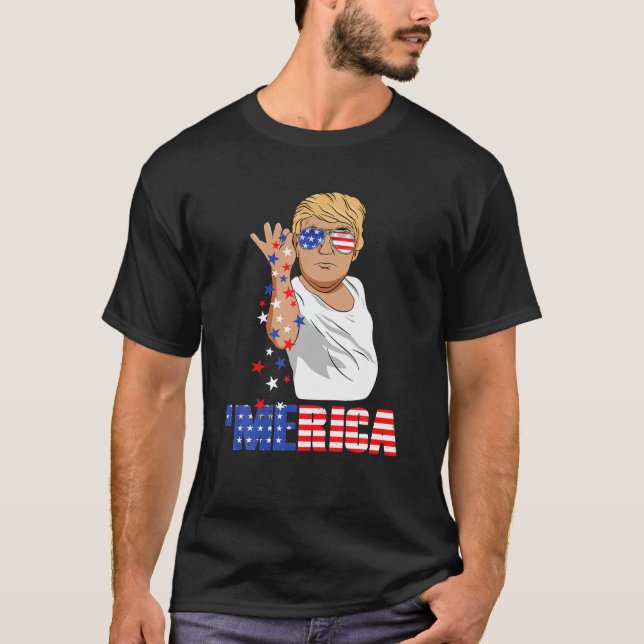 Camiseta Graciosos Regalos De Trump Sobre La Libertad De Me (Anverso)