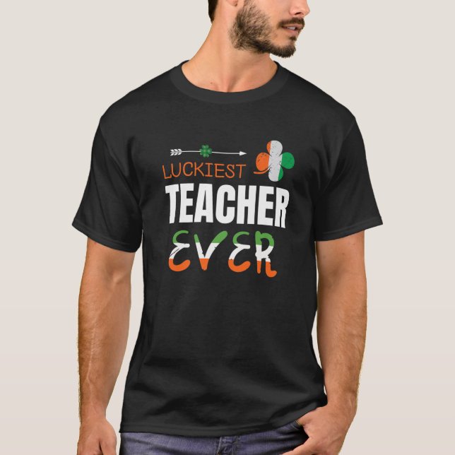 Camiseta Graciosos regalos del Día de San Patricio, el prof (Anverso)