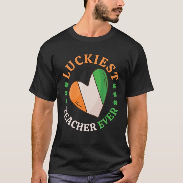 Camiseta Graciosos regalos del Día de San Patricio, el prof (Anverso)
