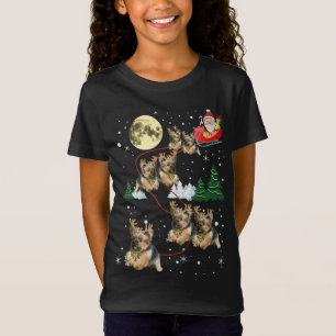 Camiseta Graciosos renos Yorkie Navidades de navidad amante