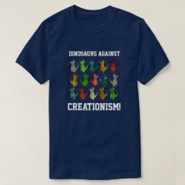 Camiseta Graciosos T-Rex "¡Dinosaurios Contra El Creacionis
