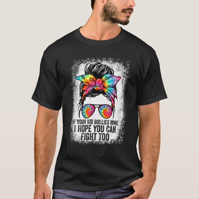Camiseta Graciosos Tees Si Tu Niña Mataba El Mío Espero Que (Anverso)