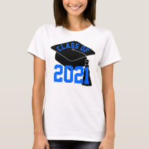 Grad Cap Blue Class de 2024