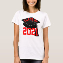 Grad Cap Red Class de 2024