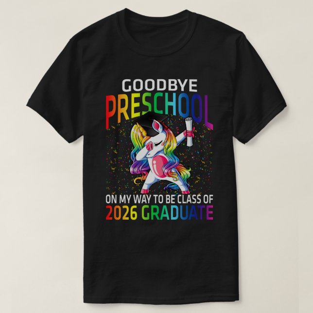Camiseta Grad Hello 1st gra (Diseño del anverso)