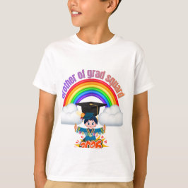 Camiseta Grad Squad 2026 Rainbow Graduation Family Matching