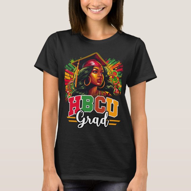 Camiseta Grad T-Shirt de HBCU College (Anverso)