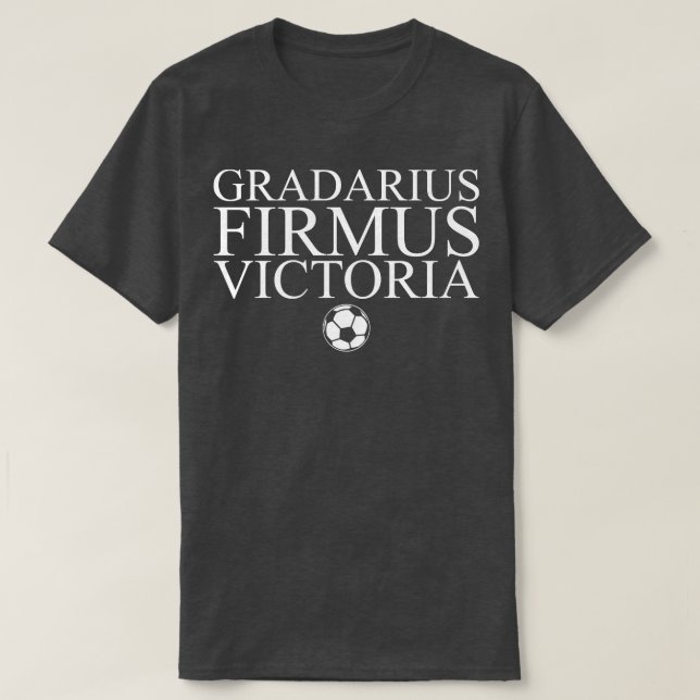 Camiseta Gradarius Firmus Victoria (Diseño del anverso)