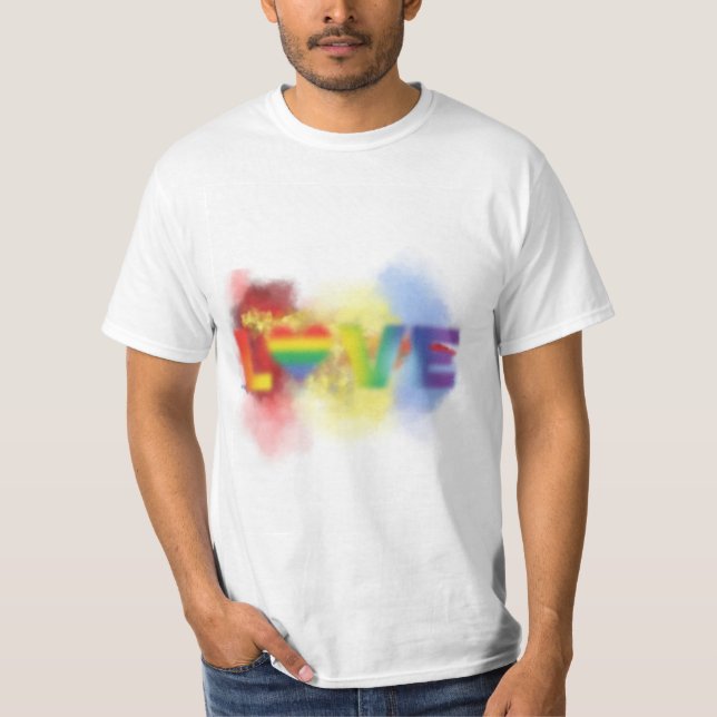 Camiseta GRADIENT LOVE (Anverso)